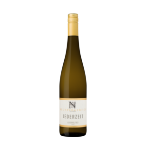 Een fles Jederzeit wit - alcoholvrije witte wijn