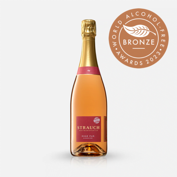 Strauch Rosé Pur met bronzen medaille van de World Alcohol Free Awards - Amavine