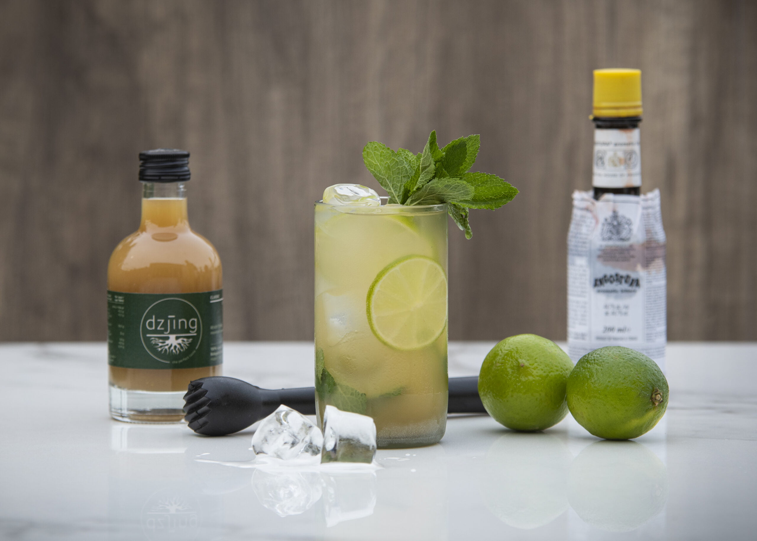 Vir-Dzjing-Mojito - alcoholvrije mojito - Amavine