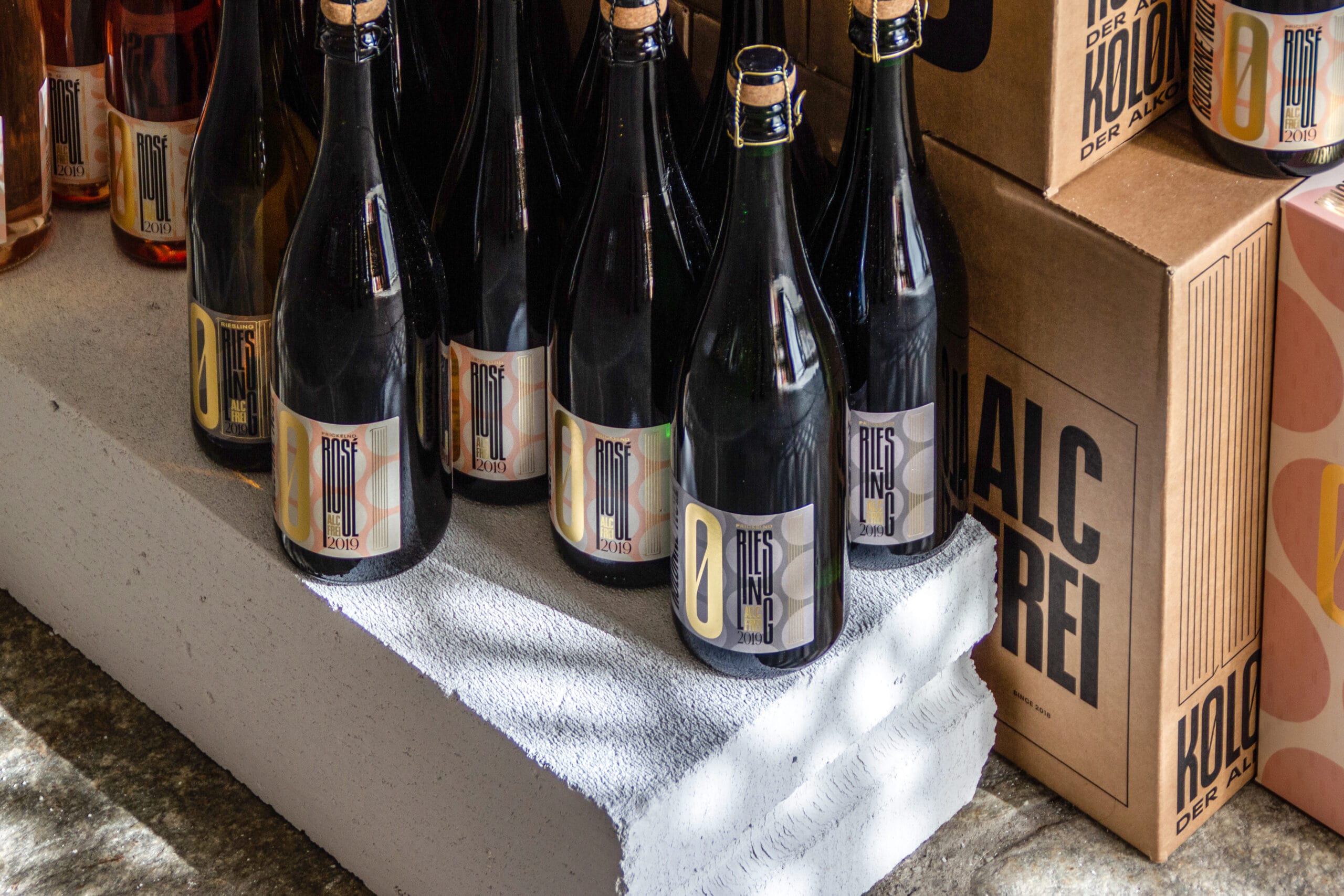 Kolonne Null wijnen zonder alcohol